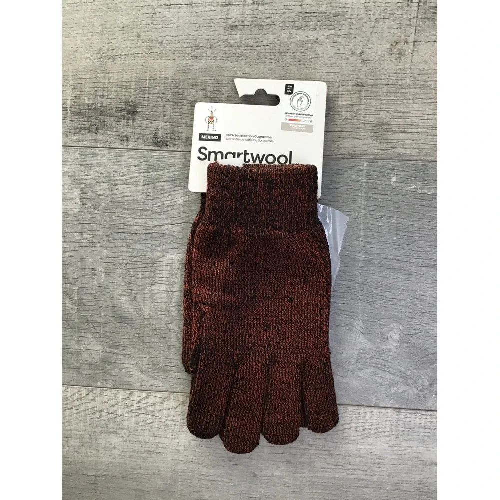 Smartwool Women's Picante Merino Wool Marled Knit‎ Cozy Gloves Size Small NWT